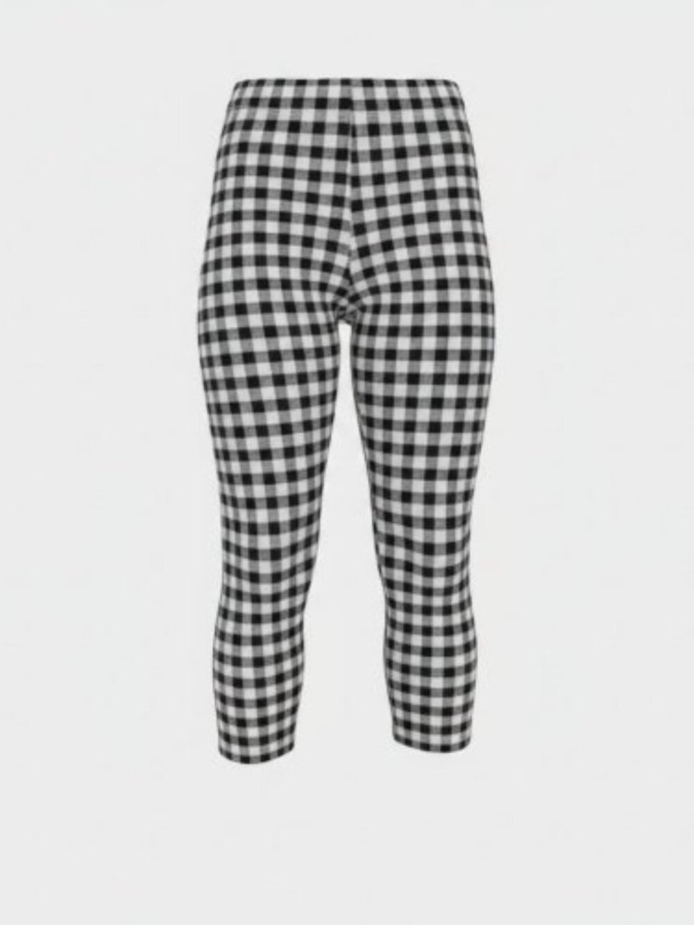 NWT Blue Checked CAT & JACK Capri Length Leggings Girls Size 7-8
